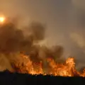 Пожар лумна в землището на село Баня