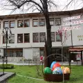 В Банско поставиха великденска украса за предстоящите празници