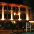 Община Банско през ноща