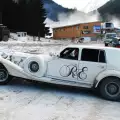 Ретро автомобил в ски зоната