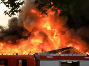 Мълния подпали къща в село Бачево