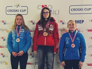 Отлично представяне на Елана Главчева в международните стартове на FIS