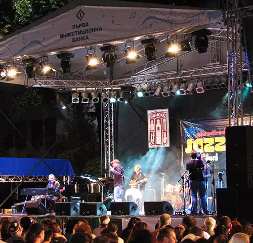 NATO's Big Band Performs In Bansko