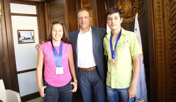 Европейски шампиони на гости на кмета на Банско