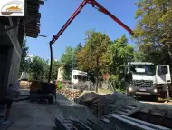 Услуги със стационарна бетон помпа
