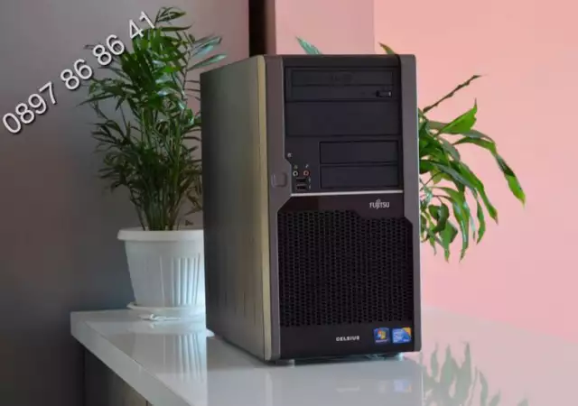 1. Снимка на Компютър Fujitsu Celsius W280 Tower Intel Core i5 650