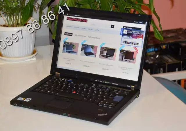 2. Снимка на Лаптоп Lenovo ThinkPad T400 Intel Core 2 Duo T9400 4GB RAM
