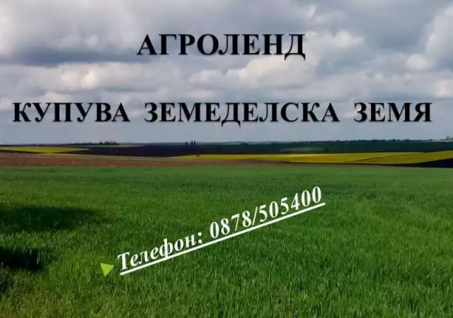 Купуваме ниви в областите Разград, Търговище, Русе и В.Търново