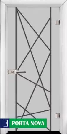 Стъклена интериорна врата, Gravur G 13 - 5