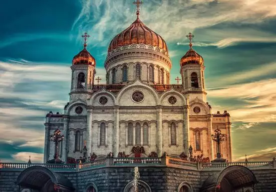 1. Снимка на Великден - Москва и Санкт Петербург
