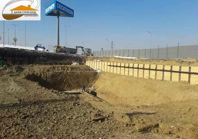 8. Снимка на Укрепване на изкопи чрез торкретиране от Данев Строй ЕООД