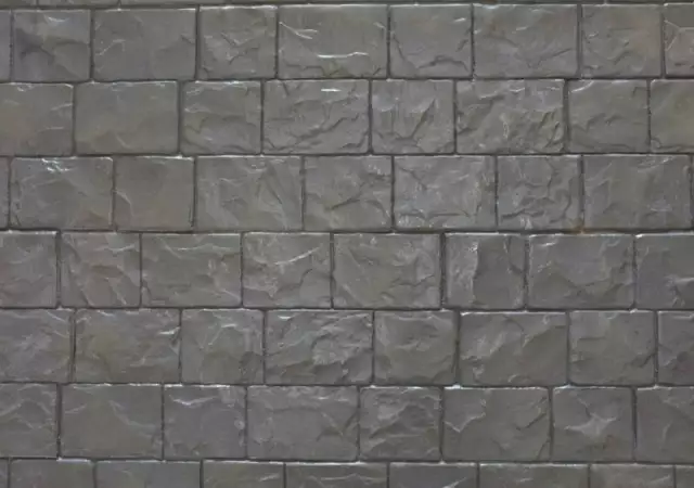 3. Снимка на Щампован (Декоративен) бетон Лилов строй