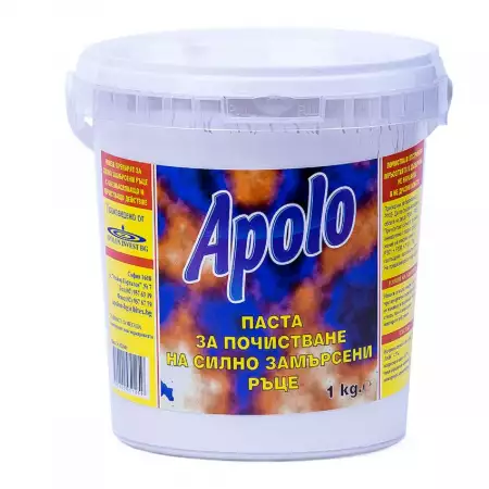 Каша Паста за почистване на силно замърсени ръце АPOLO - 1 к