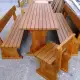 6. Снимка на Дървени маси и столове